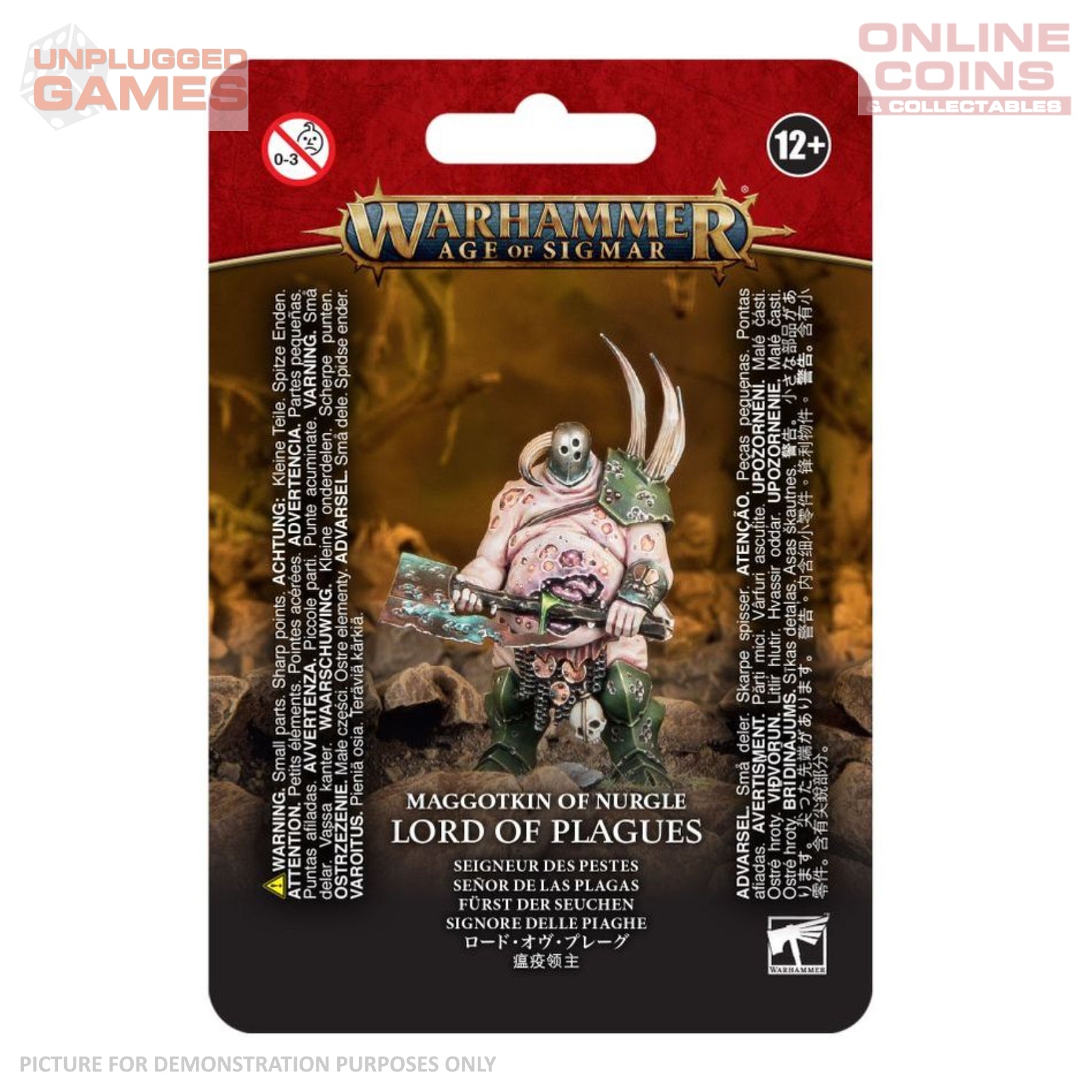 Warhammer Age of Sigmar - Maggotkin of Nurgle Lord of Plagues